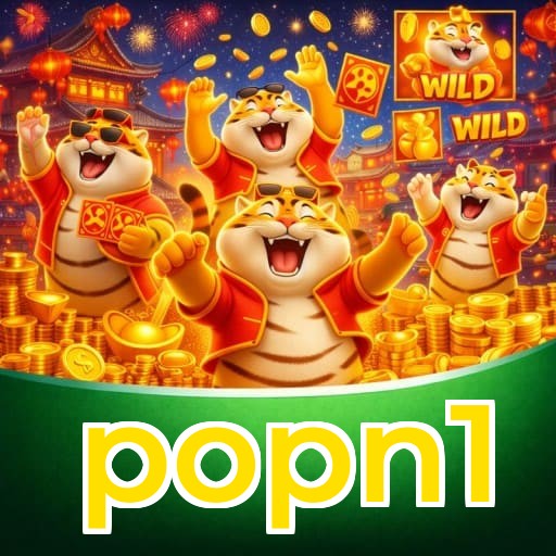 Números do app popn1 em material de marketing — ilustração, não auditoria